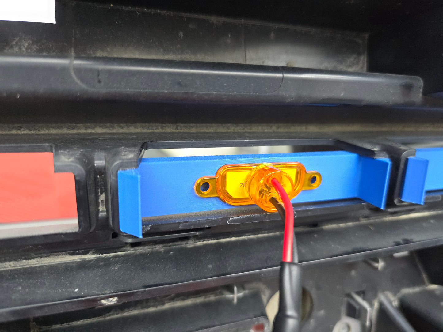 2023+ GMC Sierra Elevation/Pro LED Grill Light Brackets 3D Printed (Raptor Style)