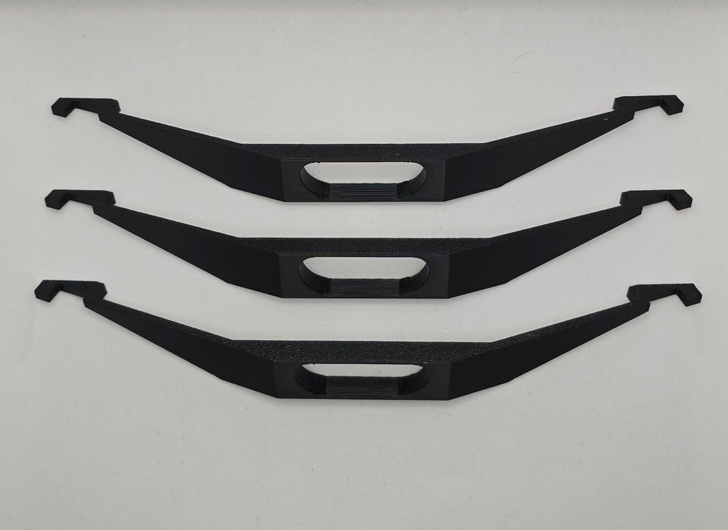 2023+ GMC Canyon LED Grill Light Brackets 3D Printed (Raptor Style)