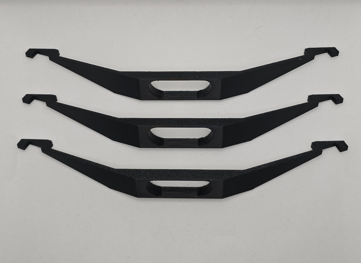 2023+ GMC Canyon LED Grill Light Brackets 3D Printed (Raptor Style)