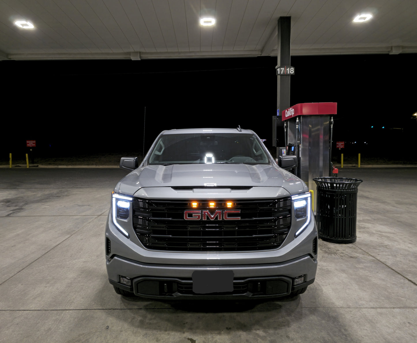 2023+ GMC Sierra Elevation/Pro LED Grill Light Brackets 3D Printed (Raptor Style)