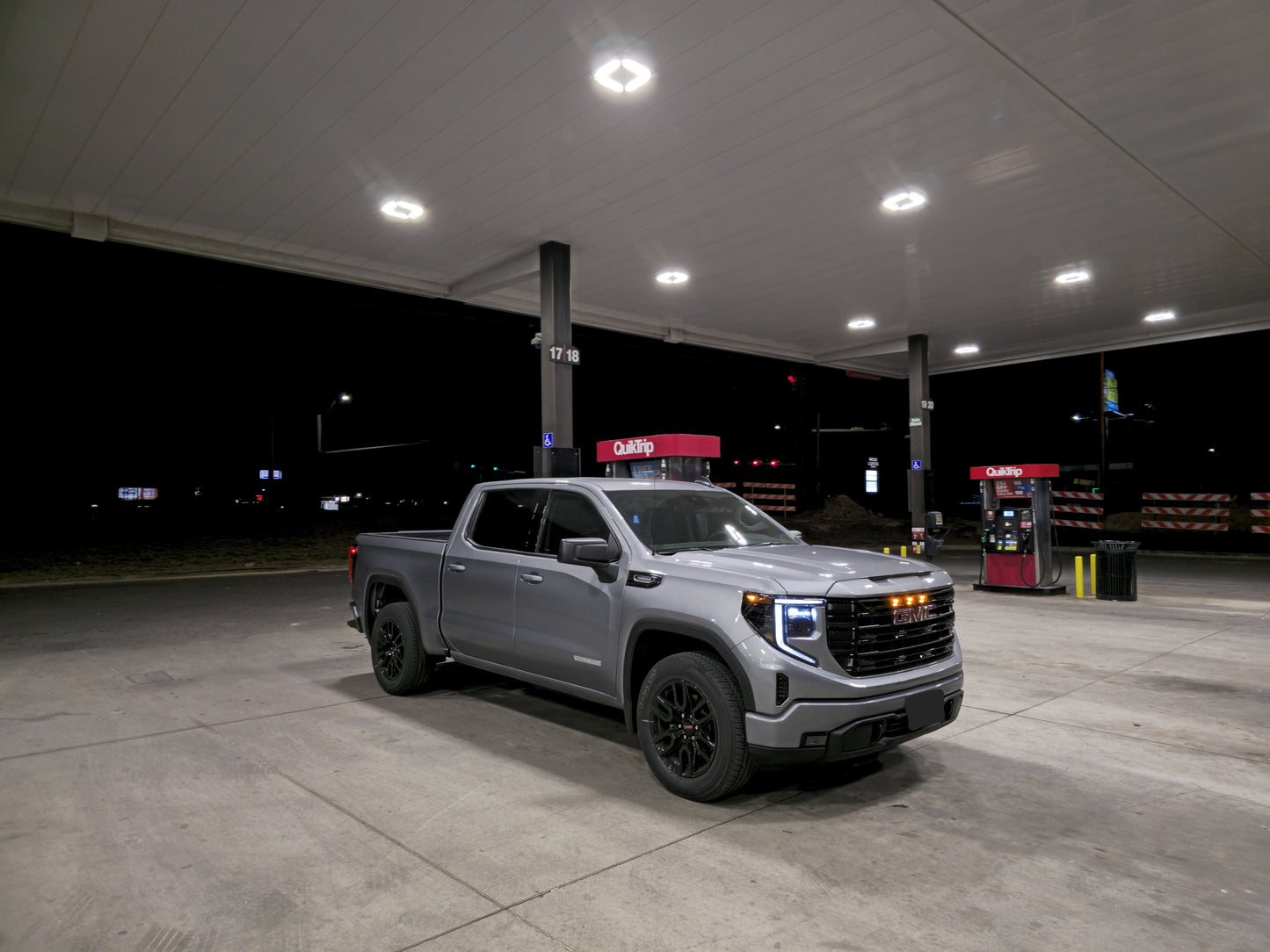 2023+ GMC Sierra Elevation/Pro LED Grill Light Brackets 3D Printed (Raptor Style)