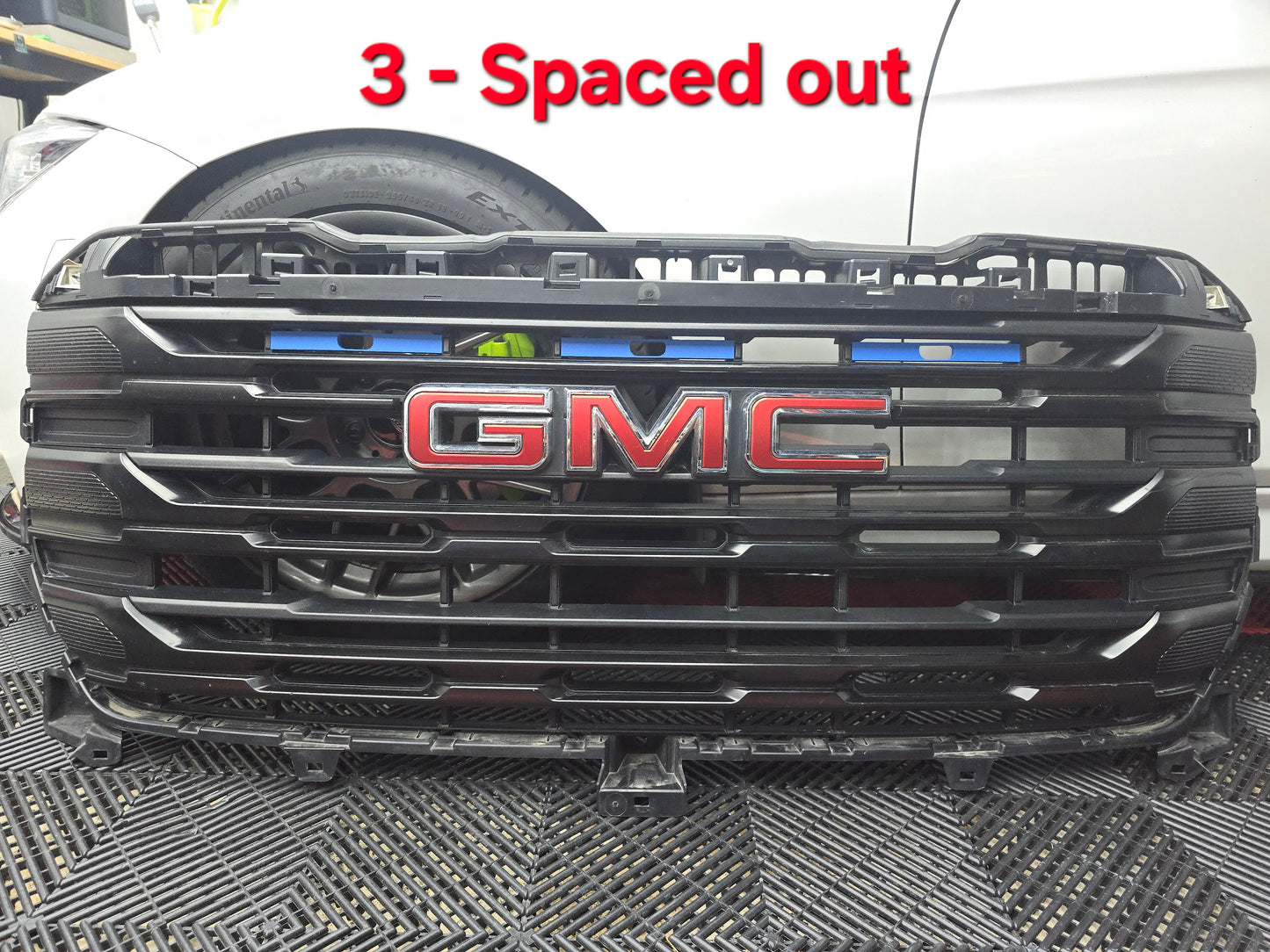 2023+ GMC Sierra Elevation/Pro LED Grill Light Brackets 3D Printed (Raptor Style)