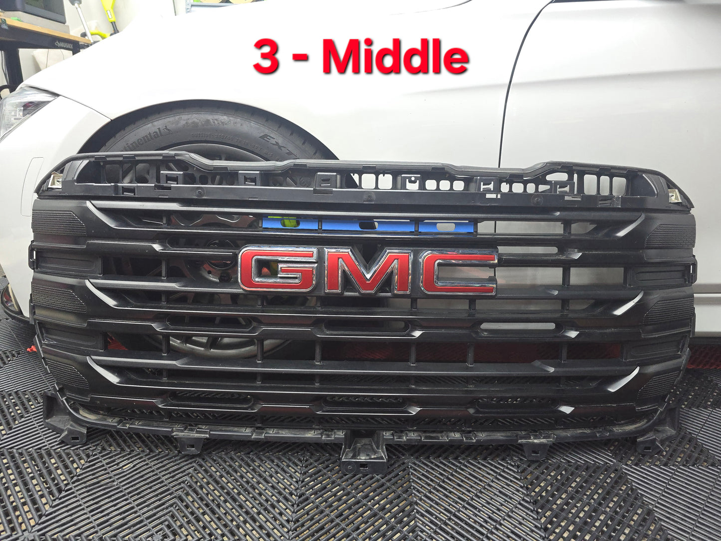2023+ GMC Sierra Elevation/Pro LED Grill Light Brackets 3D Printed (Raptor Style)