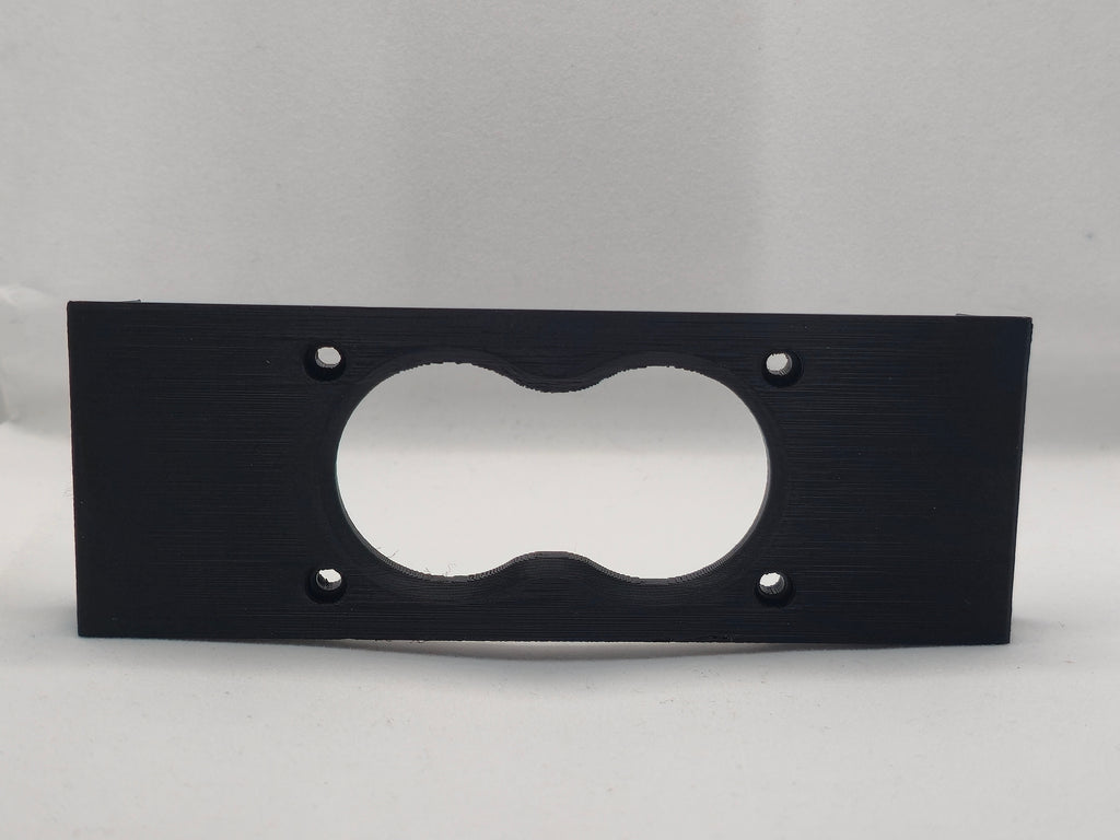 Ford F-150 Lariat lower grille with flush mount auxiliary LED pod light brackets