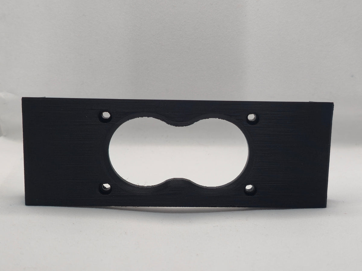 Ford F-150 Lariat lower grille with flush mount auxiliary LED pod light brackets
