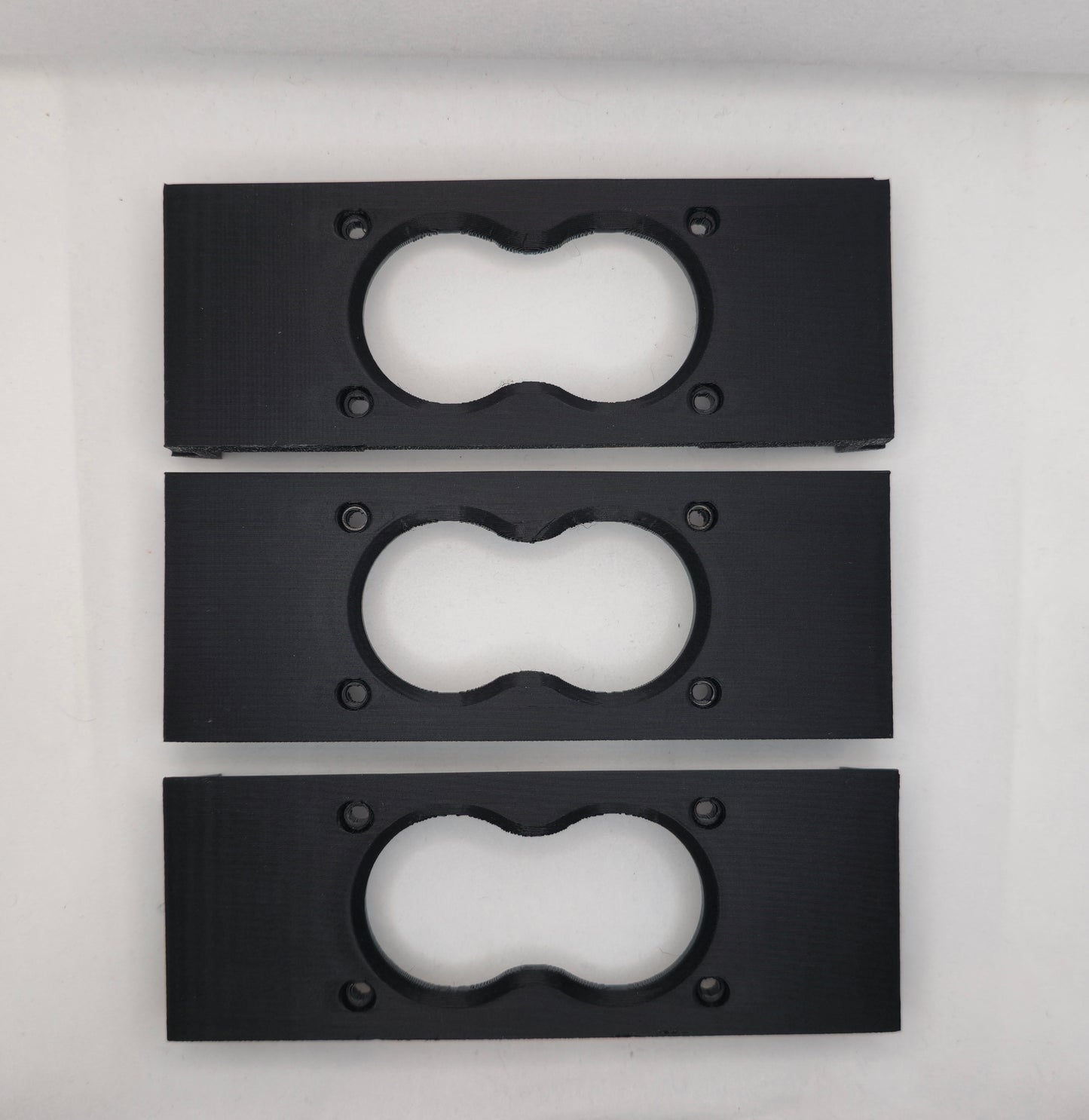 Close-up of Ford F-150 Lariat flush mount LED pod light bracket installation