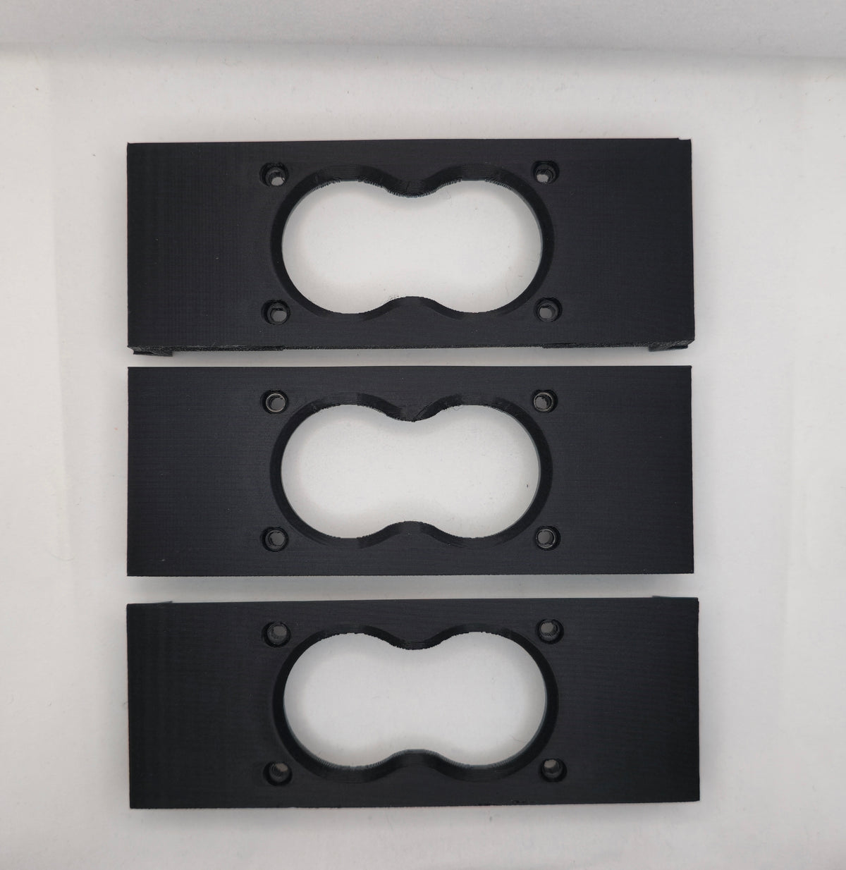 Close-up of Ford F-150 Lariat flush mount LED pod light bracket installation